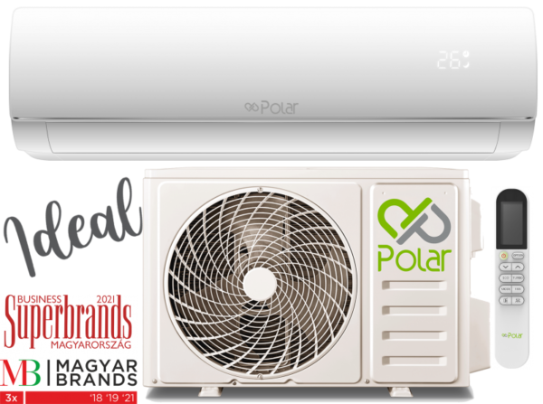 Polar SIEH0025SDI/SO1H0025SDI Split - egy szobás megoldás / Oldalfali split klíma