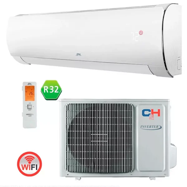 C&H Daytona CH-S18FTXD2-NG klímaberendezés 5,2 kW R32 - fehér - Image 2